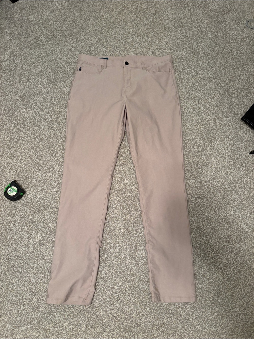 Perry Ellis Men's Chinos in Light Taupe